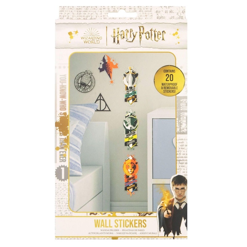 Harry Potter Core Magic Symbols Wall Stickers