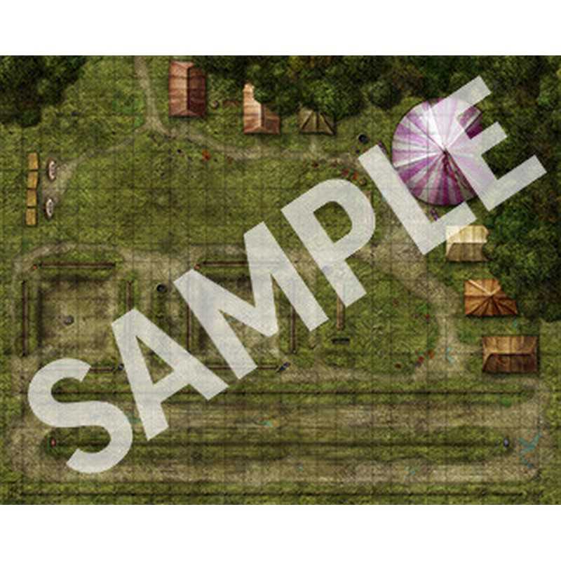 Pathfinder Flip-Mat: Training Grounds