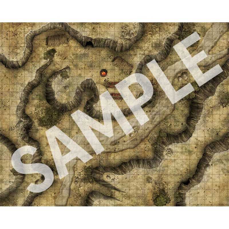 Pathfinder Flip-Mat: Wilderness Camps