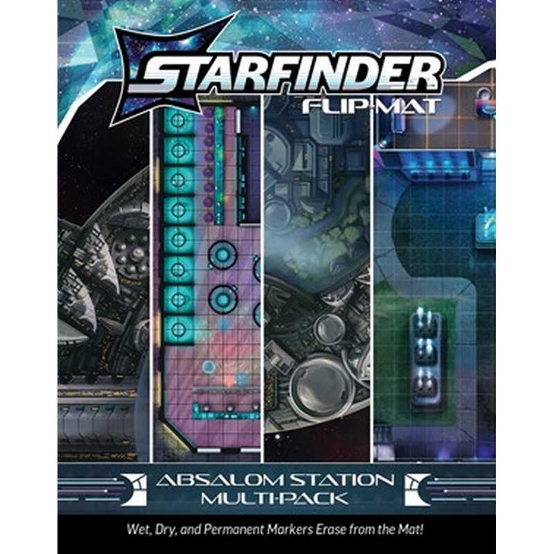 Starfinder Flip-Mat: Absalom Station Multi-Pack