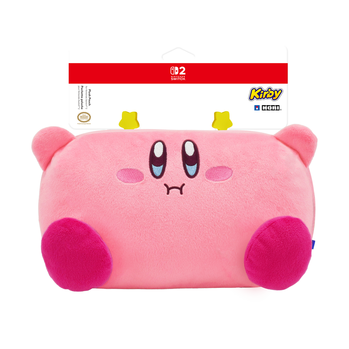 HORI Kirby Plush Pouch for Nintendo Switch 2