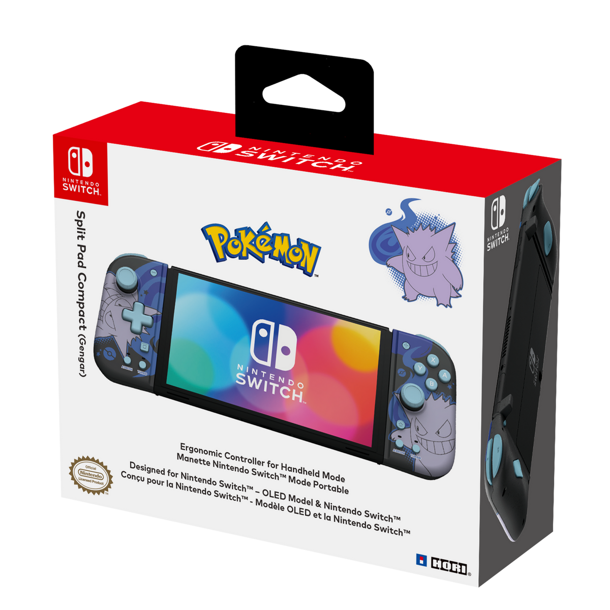 HORI Split Pad Compact Gengar Controller for Nintendo Switch