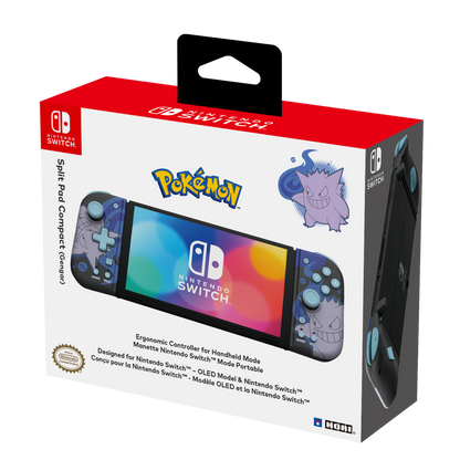 HORI Split Pad Compact Gengar Controller for Nintendo Switch