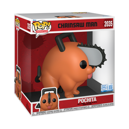 Funko Pop! Vinyl Jumbo Chainsaw Man Pochita #2035 10 Inch Vinyl Figure #2035