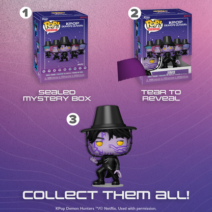Funko Pop! Mystery KPop Demon Hunters Vinyl Figure - (1 in 72 Chance of Chase + 1-of-1 Worldwide Chase)