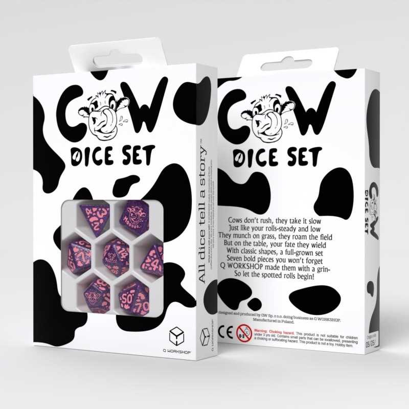 Cow Dice Set: RaMOOna