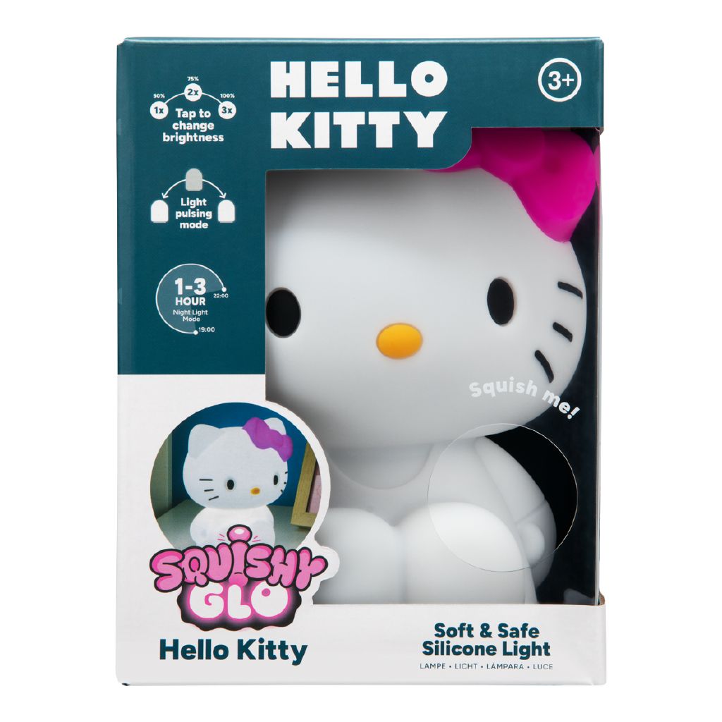 Paladone Hello Kitty SquishyGlo Rechargeable Silicone Light
