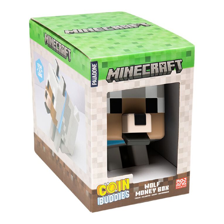 Minecraft Wolf Money Box