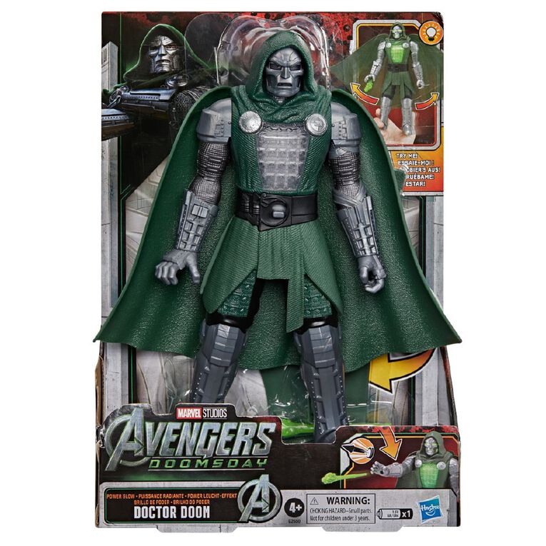 Marvel Avengers Doomsday Doctor Doom Power Glow Figure