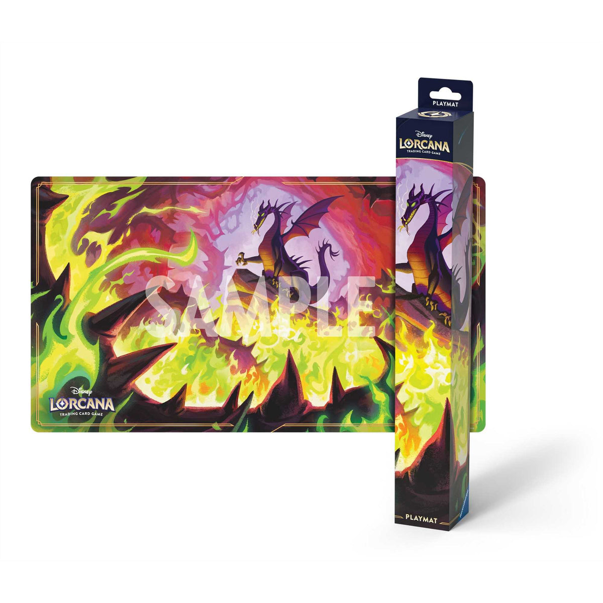 Disney Lorcana TCG Playmat Dragon Fire Set 11