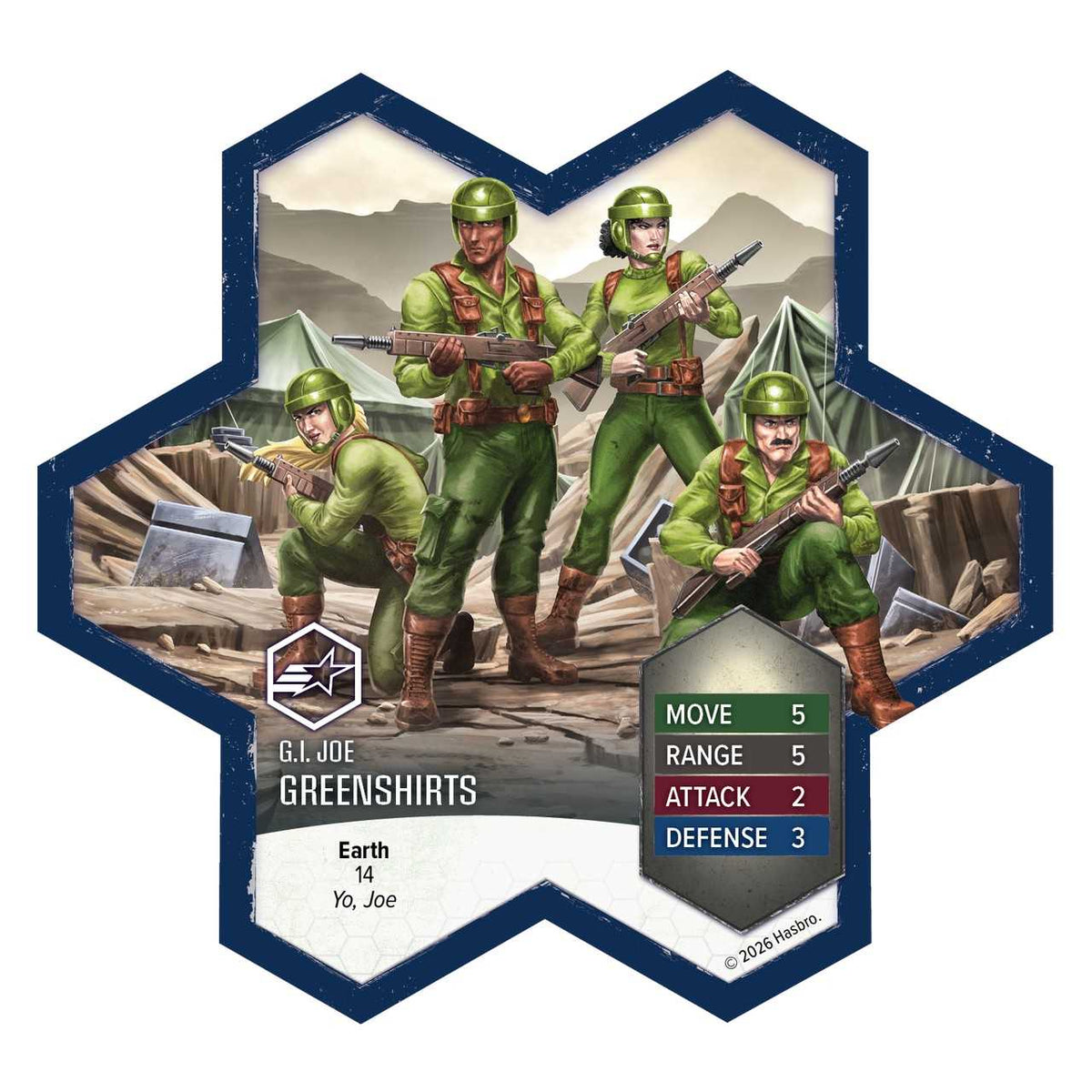 G.I. JOE Heroscape: Greenshirts and Battle Copter Army Expansion