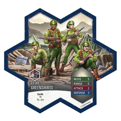 G.I. JOE Heroscape: Greenshirts and Battle Copter Army Expansion