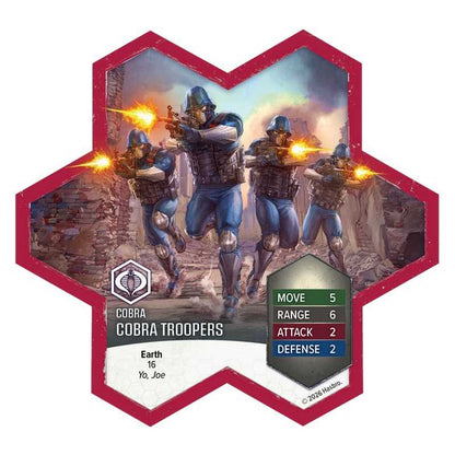 G.I. JOE Heroscape: COBRA Troopers and COBRA Flight Pod Army Expansion