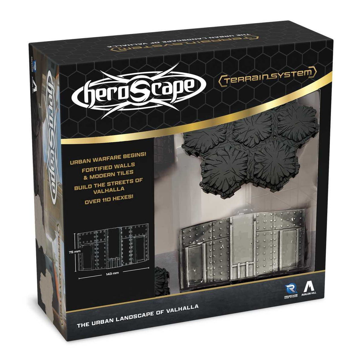 Heroscape: The Urban Landscape of Valhalla Terrain Expansion