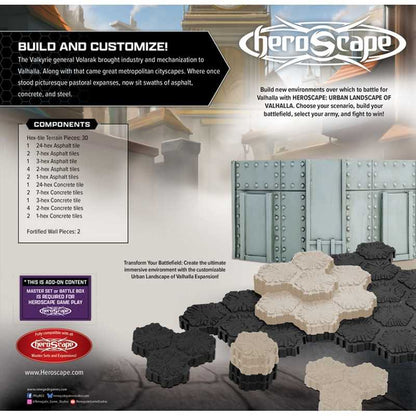 Heroscape: The Urban Landscape of Valhalla Terrain Expansion