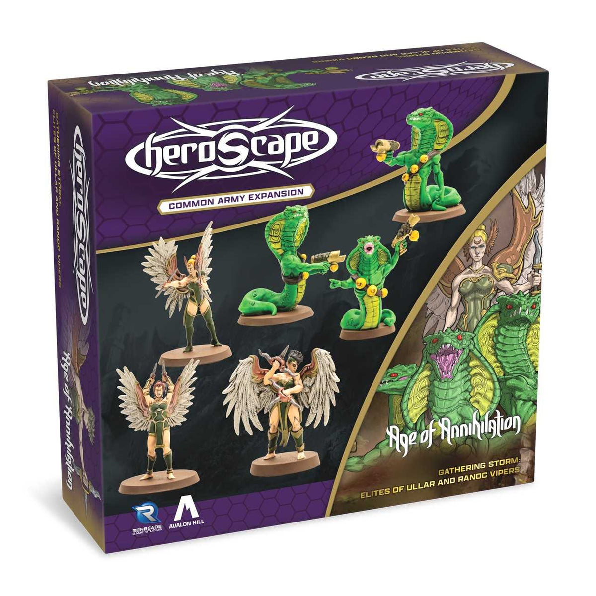 Heroscape: Elites of Ullar and Ranoc Vipers Army Expansion