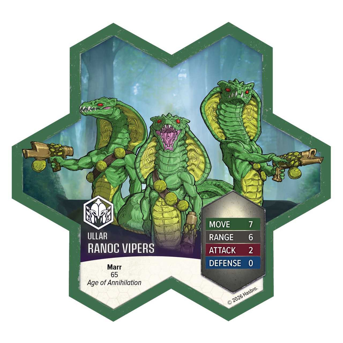 Heroscape: Elites of Ullar and Ranoc Vipers Army Expansion