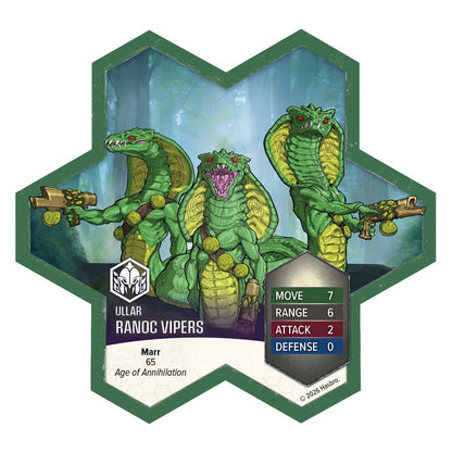 Heroscape: Elites of Ullar and Ranoc Vipers Army Expansion