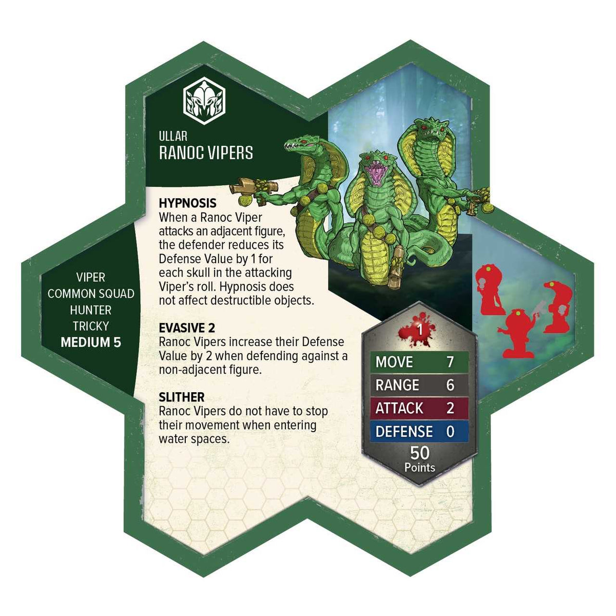 Heroscape: Elites of Ullar and Ranoc Vipers Army Expansion