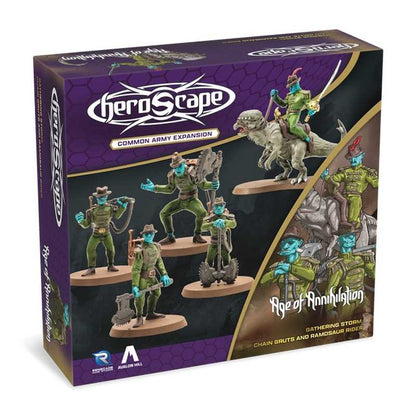 Heroscape: Chain Gruts and Ramosaur Rider Army Expansion