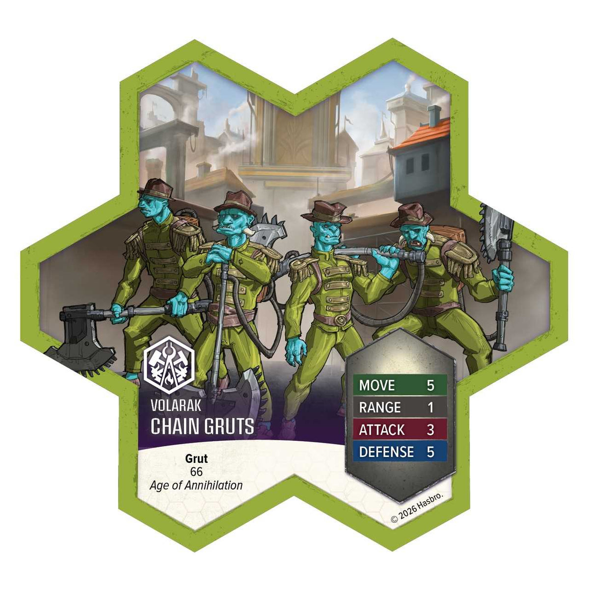 Heroscape: Chain Gruts and Ramosaur Rider Army Expansion