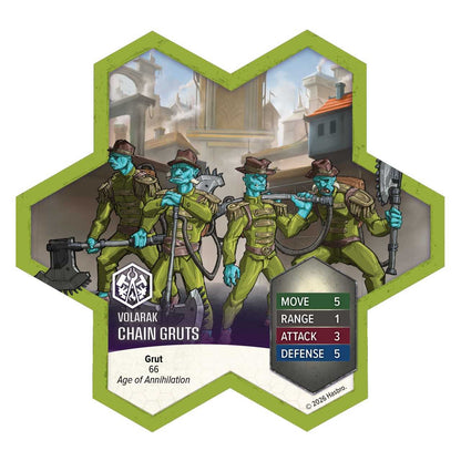 Heroscape: Chain Gruts and Ramosaur Rider Army Expansion