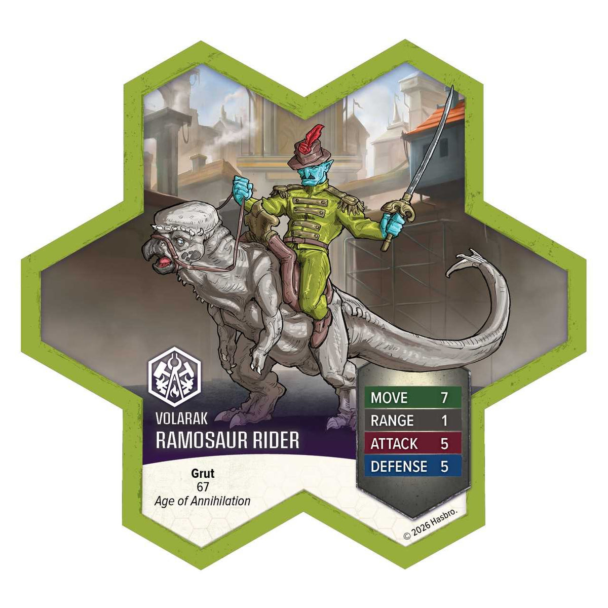 Heroscape: Chain Gruts and Ramosaur Rider Army Expansion