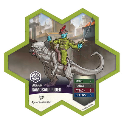 Heroscape: Chain Gruts and Ramosaur Rider Army Expansion