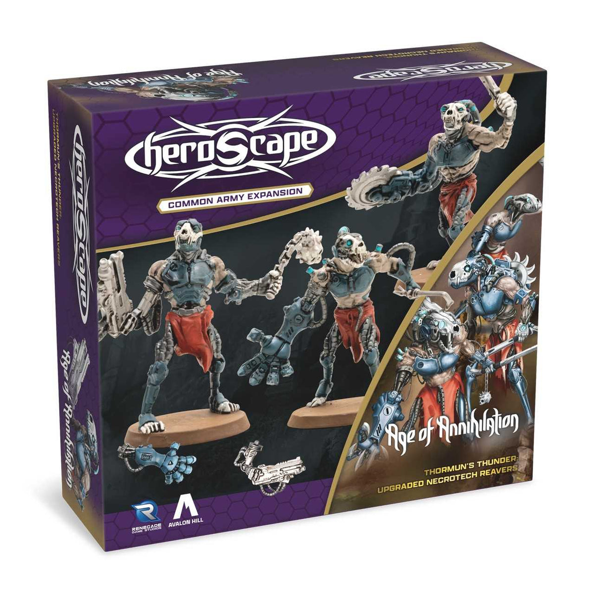 Heroscape: Upgraded Necrotech Reavers Army Expansion