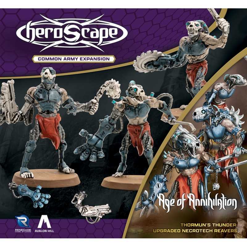 Heroscape: Upgraded Necrotech Reavers Army Expansion