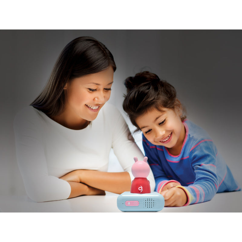 Lexibook Peppa Pig 3D Night Light Alarm Clock with Sounds