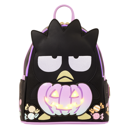 Loungefly Sanrio Badtz-Maru Pumpkin Light-Up Cosplay Mini Backpack