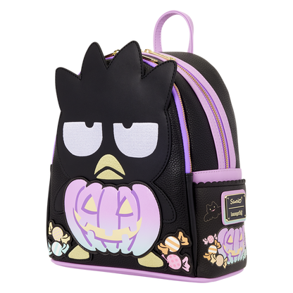 Loungefly Sanrio Badtz-Maru Pumpkin Light-Up Cosplay Mini Backpack