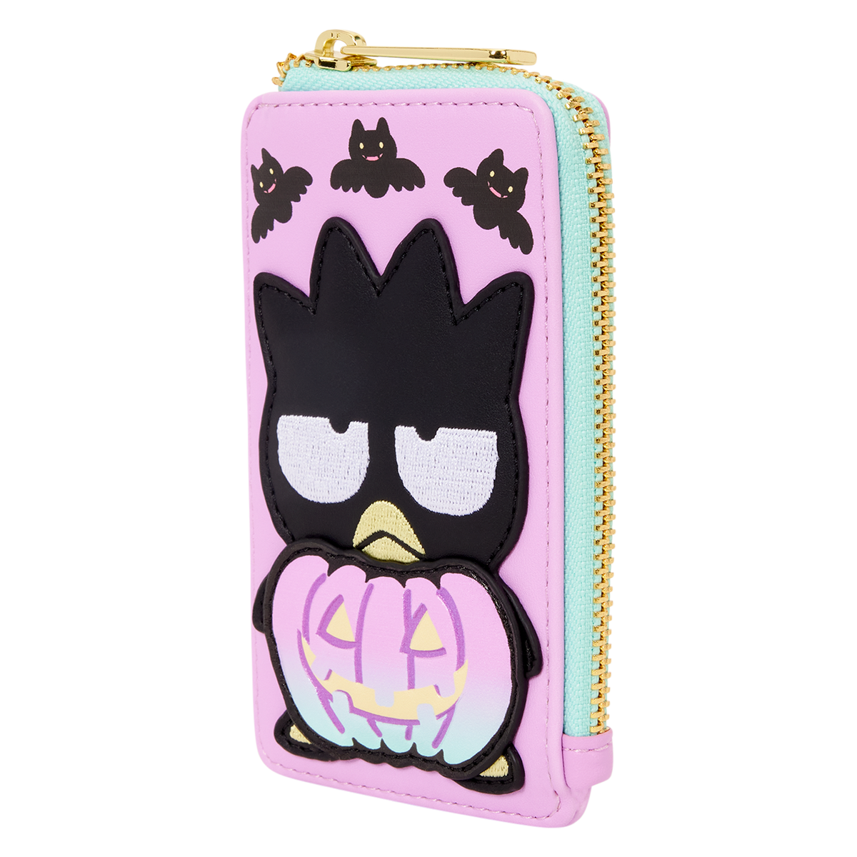 Loungefly Sanrio Badtz-Maru Pumpkin Card Holder