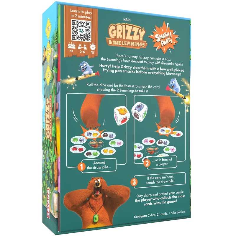 Smash Party: Grizzy and the Lemmings