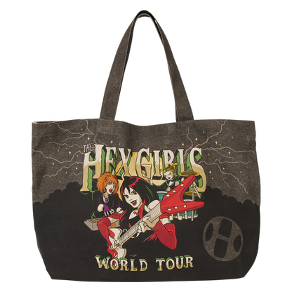 Loungefly Scooby-Doo! The Hex Girls World Tour Oversized Canvas Tote Bag