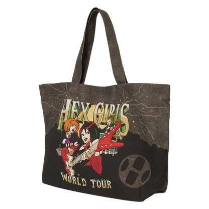 Loungefly Scooby-Doo! The Hex Girls World Tour Oversized Canvas Tote Bag