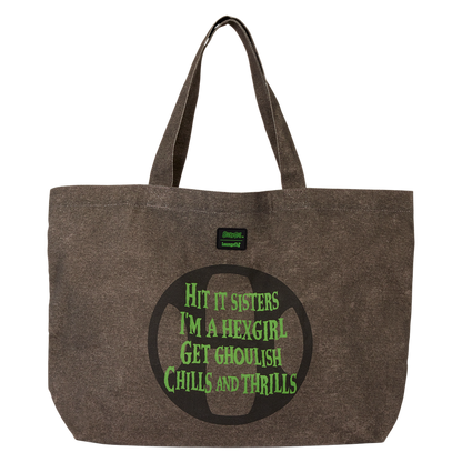 Loungefly Scooby-Doo! The Hex Girls World Tour Oversized Canvas Tote Bag