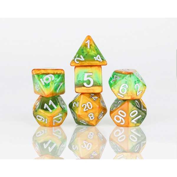 Sirius Dice Rainforest Polyhedral Dice Set