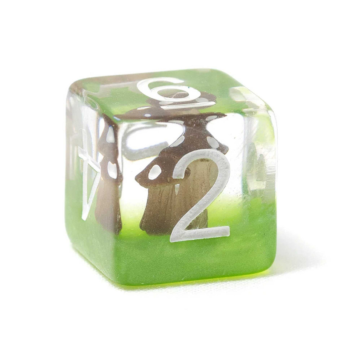 Sirius Dice Mushroom Village 7-Piece Polyhedral Dice Set