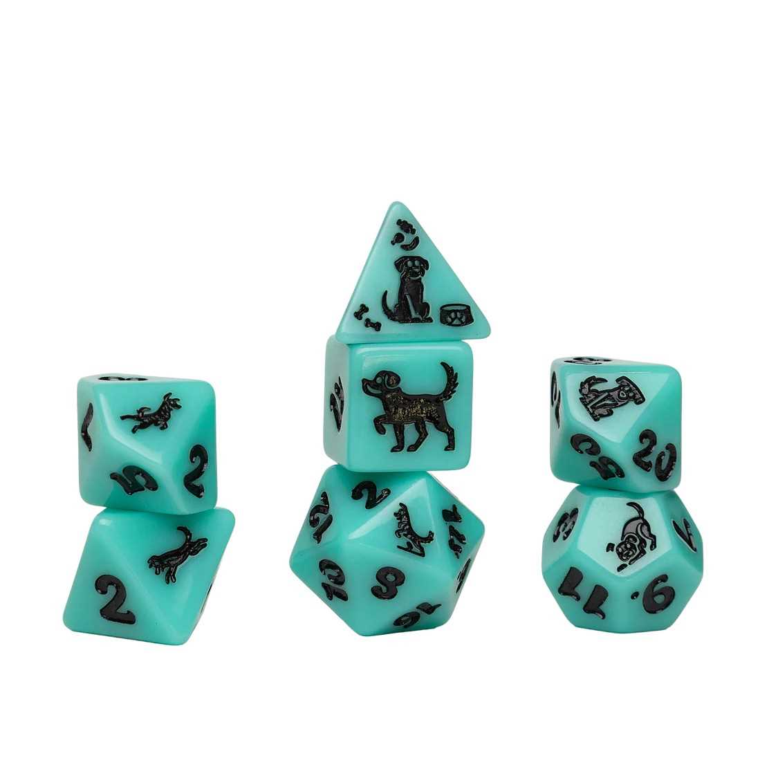 Sirius Dice Animal Dice Set – Seafoam Shepherd