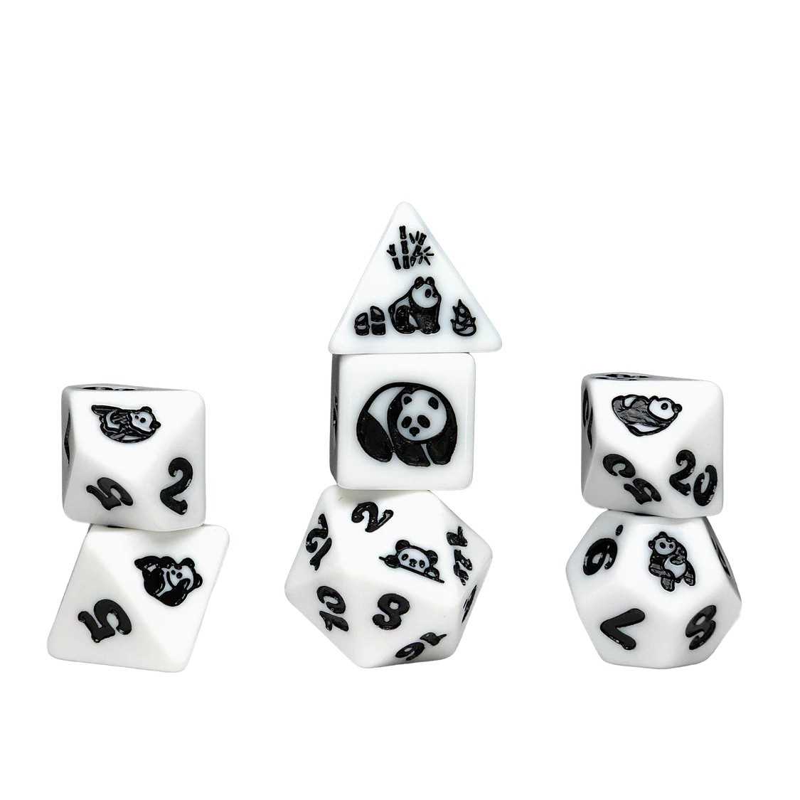 Sirius Dice Animal Dice Set: Moon Panda