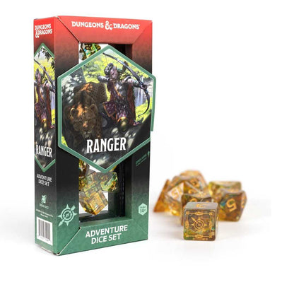 Dungeons & Dragons Adventure Dice Set – Ranger: Gold