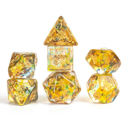 Dungeons & Dragons Adventure Dice Set – Ranger: Gold
