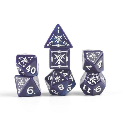 Dungeons & Dragons Adventure Dice Set – Rogue: Purple