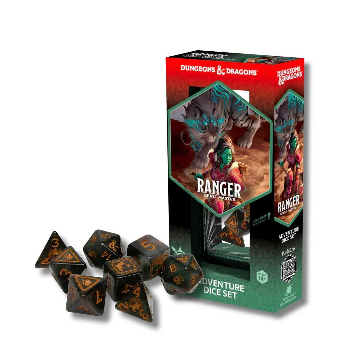 Dungeons & Dragons Adventure Dice Set – Ranger: Beast Master