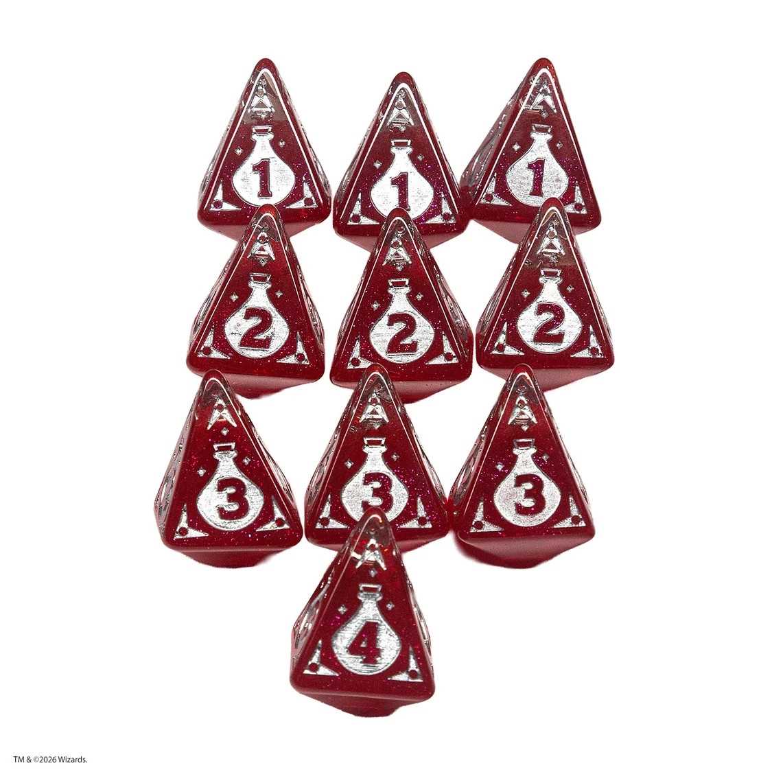 Dungeons & Dragons Adventure Dice - Potion of Healing