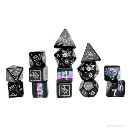 Dungeons & Dragons Adventure Dice Set – Ranger (Black, Blue)
