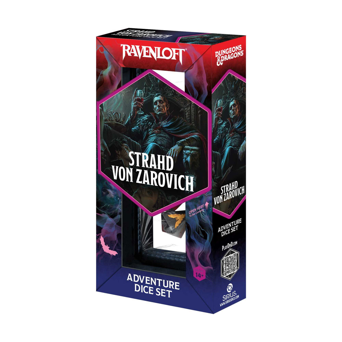 Dungeons & Dragons Adventure Dice Set – Darklord: Strahd von Zarovich