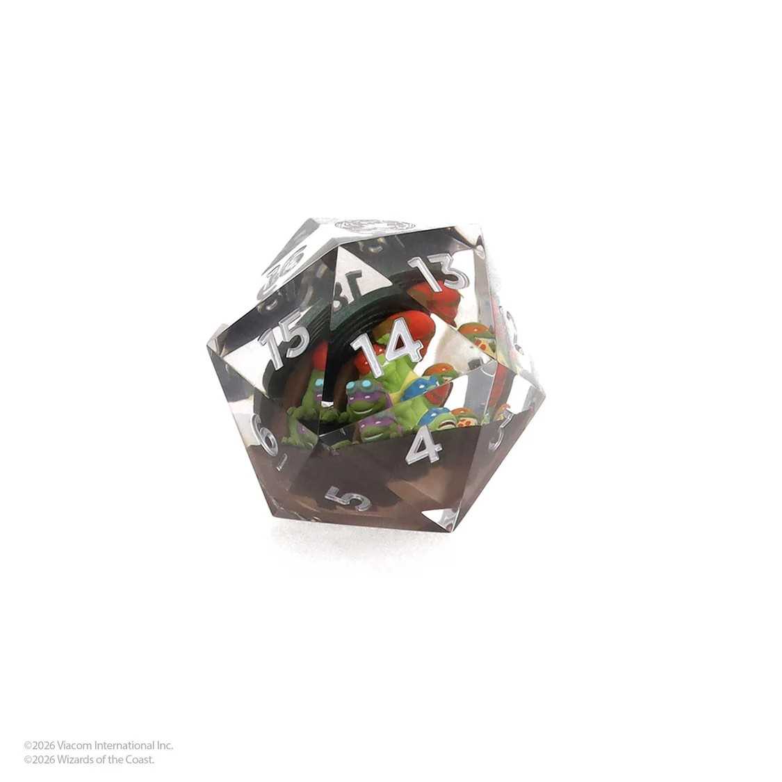 Magic: The Gathering Teenage Mutant Ninja Turtles 55mm Spindown D20 - Sirius Dice